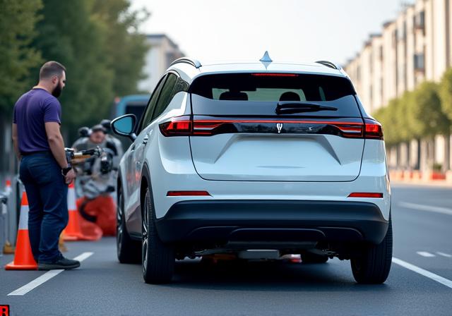 Remorquage sécurisé d'un véhicule électrique à Lyon